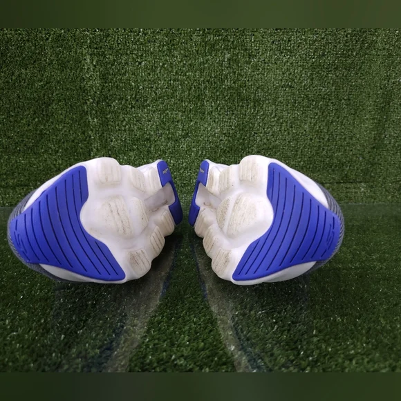 Skechers GoRun Gray and Blue Athletic Shoes Womens Size 8 - Picture 6 of 6